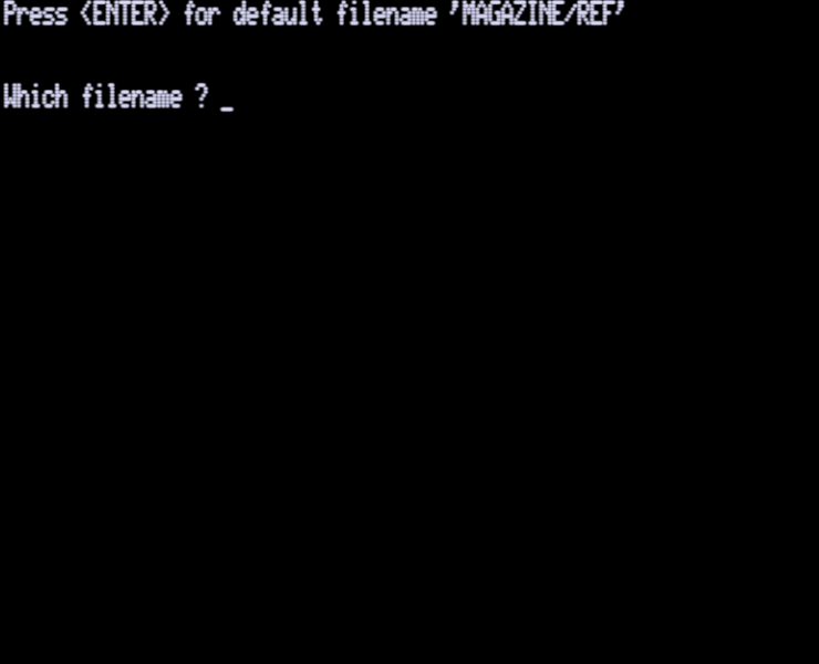 Screen shot